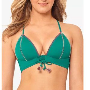 Salt + Cove Embroidered Bikini Top